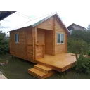 Дачный дом  4м*4м из Минибруса 