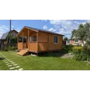 Дачный дом 6м*6м из минибруса с Верандой 