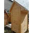 №12-1 Туалет дачный 1м*1,2м крыша - крыша Профлист
